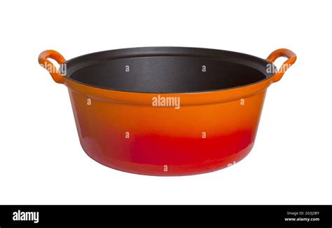 Old Cooking Pot Isolated Stock Photo Alamy