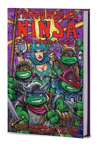 Livro Tartarugas Ninja Cole O Cl Ssica Vol Frete Gr Tis