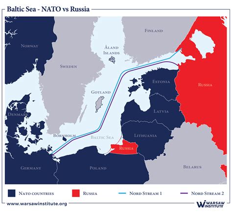 Baltic Sea Map Russia