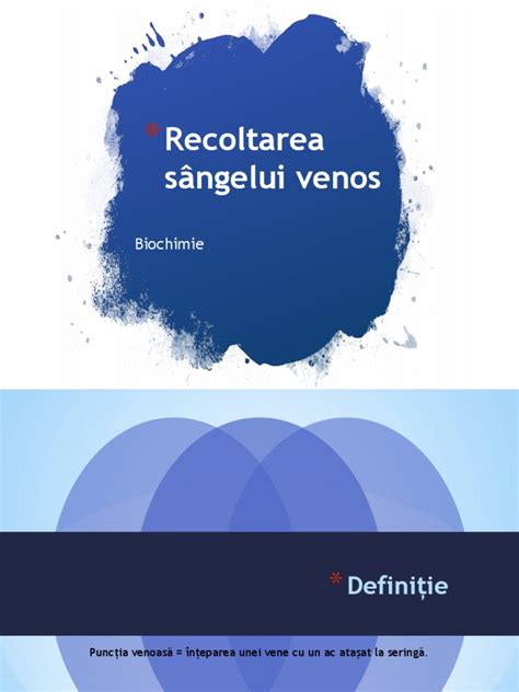 Recoltarea Sângelui Venos Pdf