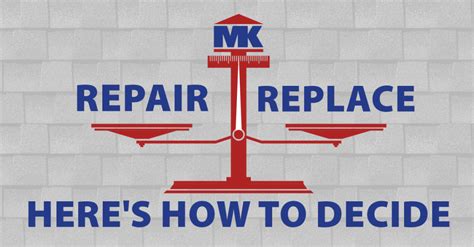 Replace or Repair? Here's How to Decide