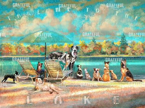 Dog Lake 2 Grateful Art Licensing