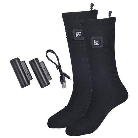 Chaussette De Ski Chaussettes Chauffantes Lectriques V Batterie