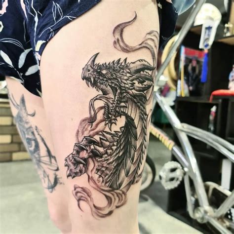 Dragon Thigh Tattoo Ideas You Ll Have To See To Believe