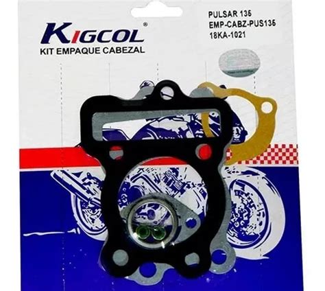 Kit Empaque Pulsar135 Cabezal Para Moto Cuotas sin interés