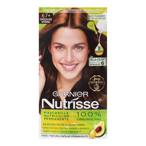 Tinte Para Cabello Garnier Nutrisse Chocolate Intenso Delsol