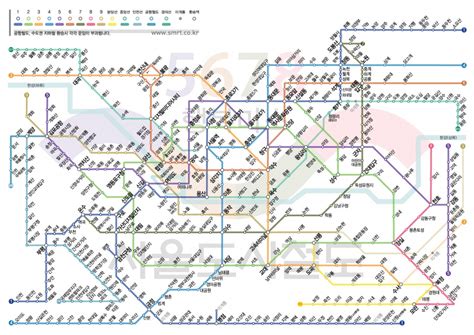 Printable Seoul Subway Map | Printable Maps