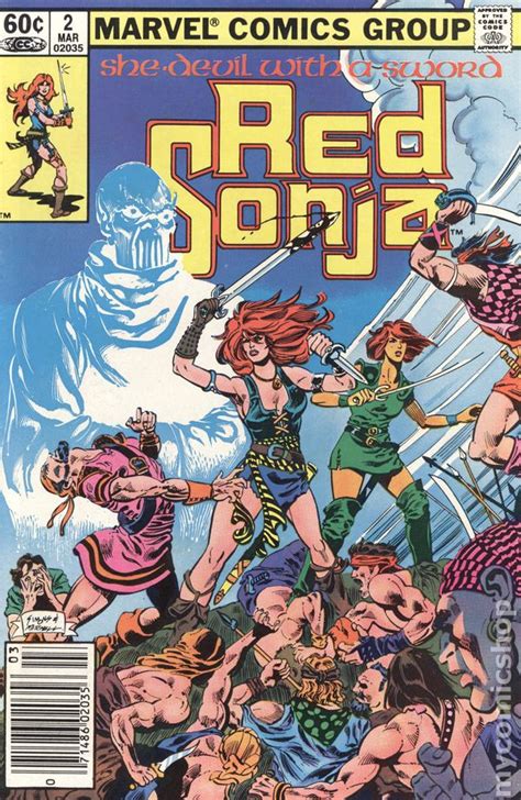 Red Sonja 1983 2nd Marvel Series She Devil With A Sword Comic Books