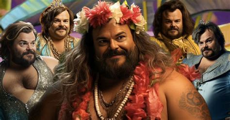 Jack Black Transforms Into Moana Elsa And More Disney Princesses In