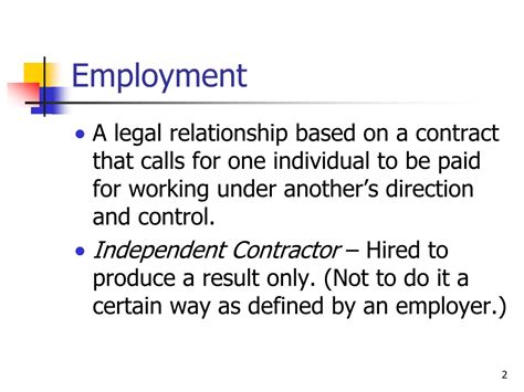 Ppt Employment Law Powerpoint Presentation Free Download Id9350860