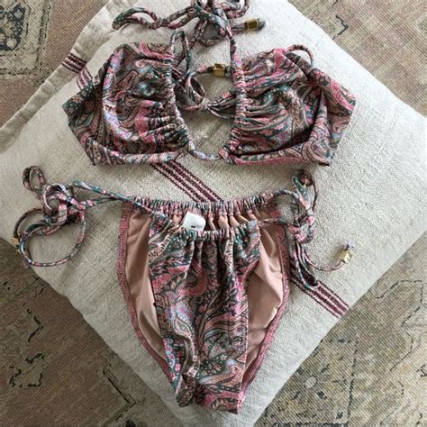Suboo Swim Swim Suboo Swim Paisley Lennon Rouched Bikini Bottoms
