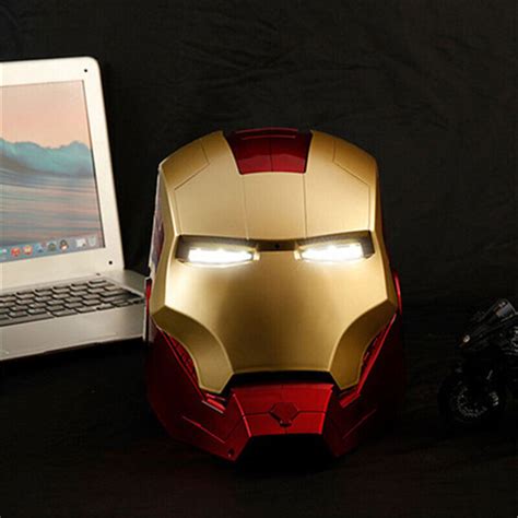 Marvel Legends Avengers Iron Man Electronic Helmet Replica Model Toy