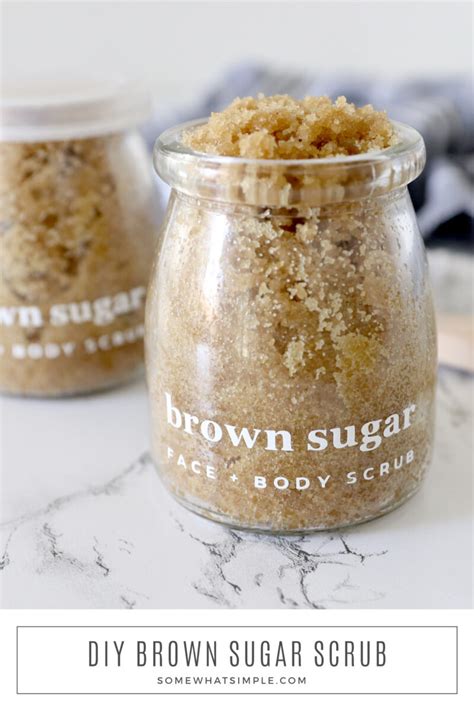 Vanilla Brown Sugar Scrub - Somewhat Simple .com