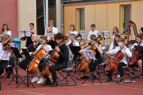 Orchester Open Air Konzert Carl Von Linde Gymnasium Kempten