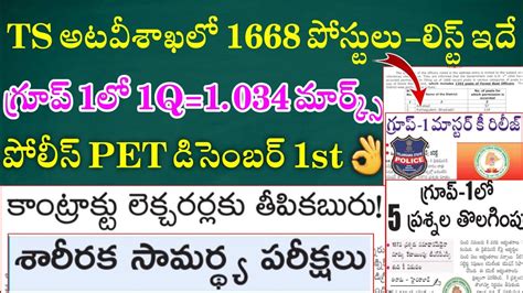 Pet St Week Tspsc Group Prelims Key Tspsc