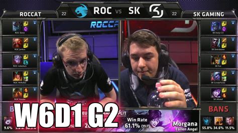 ROCCAT Vs SK Gaming S5 EU LCS Summer 2015 Week 6 Day 1 ROC Vs SK