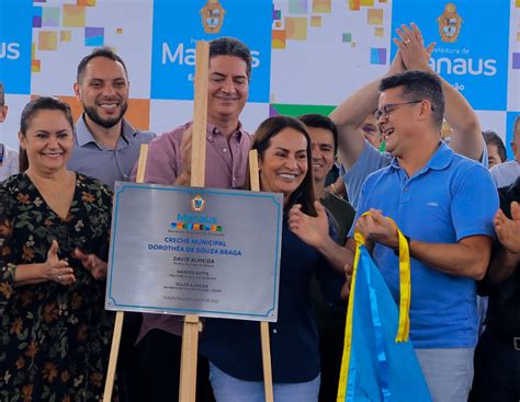 Educação na zona Norte David Almeida entrega creche no Nova Cidade