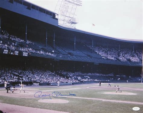 Rocky Colavito Awaiting Pitch From A Minnesota Twin Hurler At Briggs