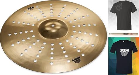 Sabian Aax Aero Crash Cymbal Natural Finish Bundle Reverb Uk