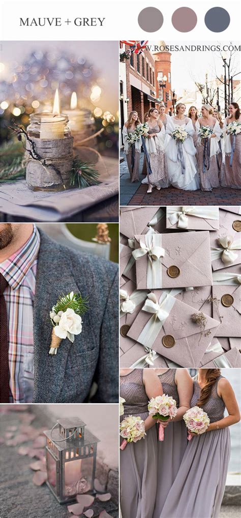 Top Winter Wedding Color Palettes For