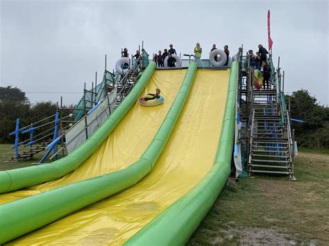 The Great Cornish Slip And Slide Farm Holiday Cottages Cornwall