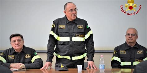 Palermo Il Nuovo Comandante Del Vigili Del Fuoco Agatino Carrolo Le