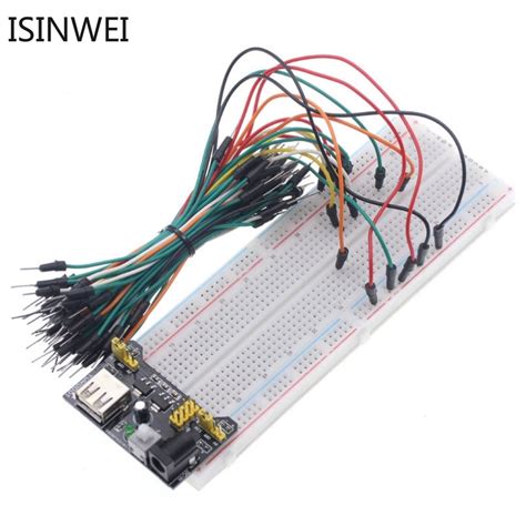 3 3V 5V MB102 Breadboard Power Module MB 102 830 Points Solderless