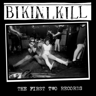First Two Records Bikini Kill HMV BOOKS Online BK04CD