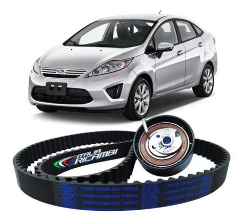 Kit Correia Dentada E Tensor Original Ford New Fiesta Mexicano V