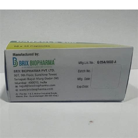 200mg Danazol Capsule At Rs 5500 Box Danazol Capsule In Ludhiana ID