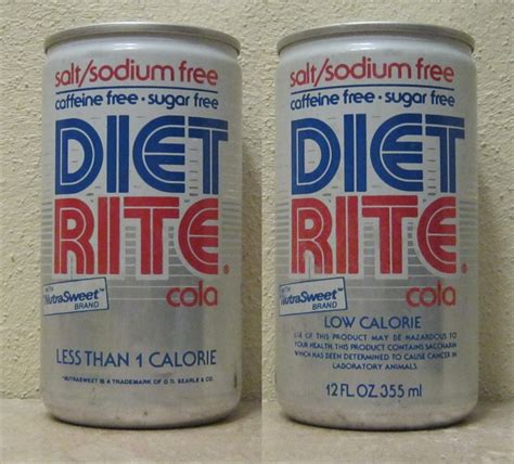 Diet Rite (25) - Soda Can Collection