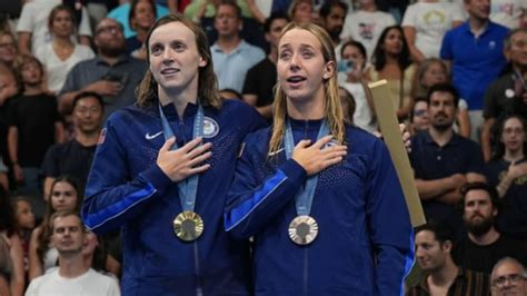 Katie Ledecky Had Classy Gesture For Usa Teammate On Olympics Podium