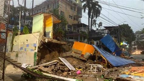 Ciclón Julia Provoca Severas Inundaciones En Acapulco Guerrero Videos