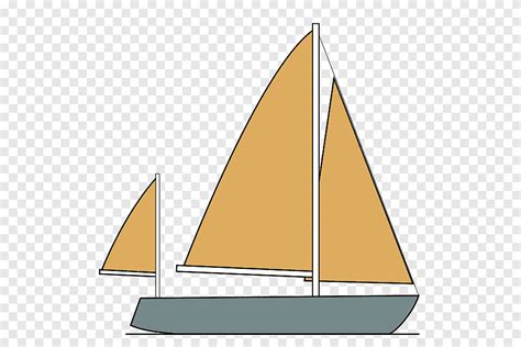 Sailing Ship Yawl Mast Rigging Angle Triangle Png PNGEgg