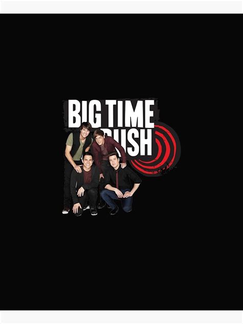 "Big Time Rush logo and members" Poster for Sale by nomnomannipinn ...