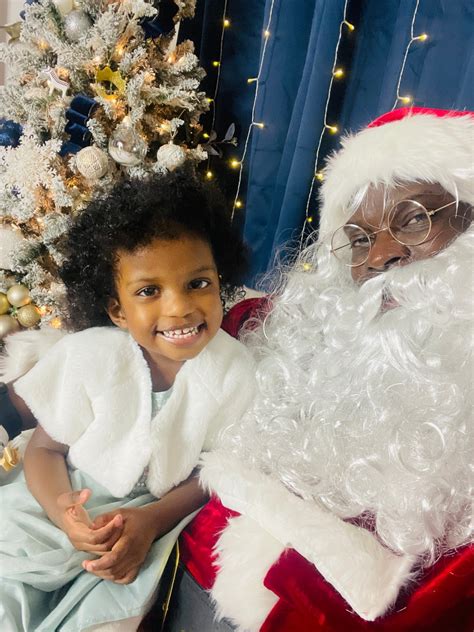 Black Santa Is Coming To Town And You Can Get A Photo With Him This