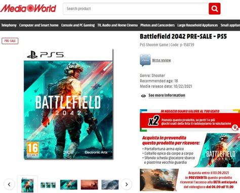 Battlefield 2042 Beta Begins on September 6, According to Retailer Listing