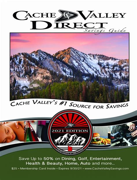 Cache Valley Direct Cover 2021 - Cache Valley Savings Guide