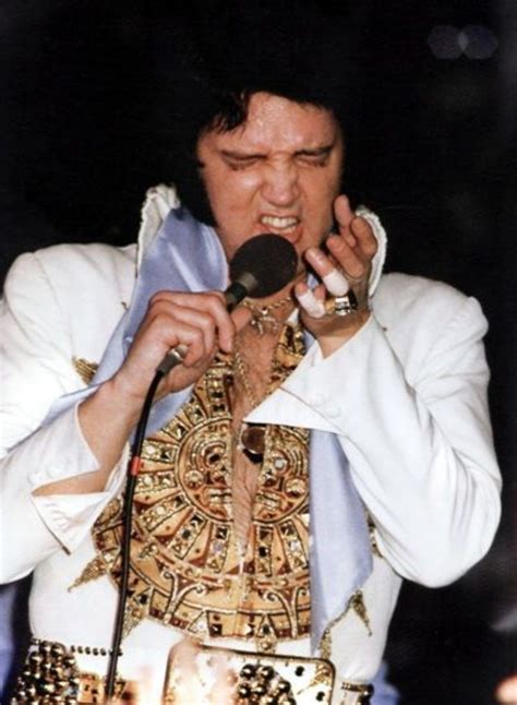 Elvis Live On Stage In 1977 Elvis Presley 1977 Elvis Presley Quotes