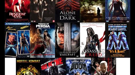 Ten Movies Based On Video Games