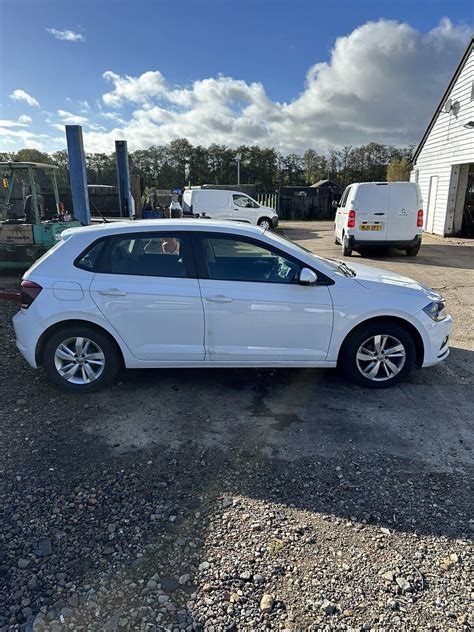 Vw Polo Mk8 2018 2021 5 Door Front End Breaking Spares Parts Engine