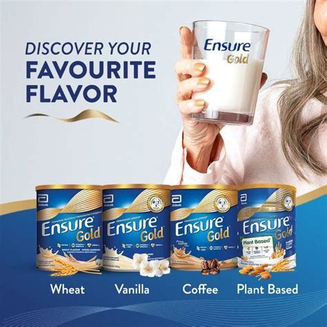 Jual Ensure Gold Complete Nutrition G Vanilla Flavour Milk Powder