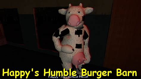 Happys Humble Burger Barn Full Playthrough Gameplay Horror Game