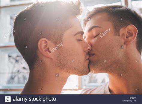 Gay Men Kissing Tenderly Meshvamet