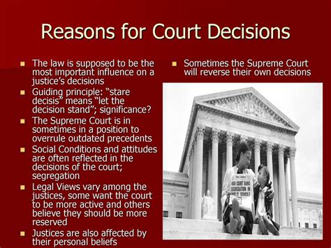 Deciding Cases At The Supreme Court Ppt Download