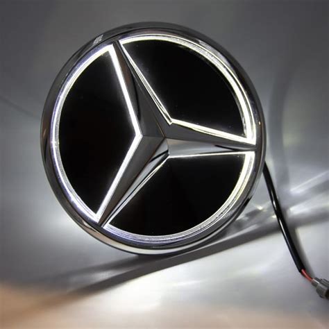 Emblema Led Mercedes A W C W B W W