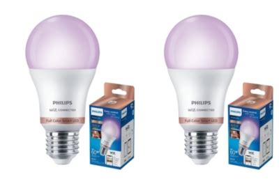 PHILIPS SMART Set 2 Philips Smart LED WiZ Wi Fi E27 Multicolores Google