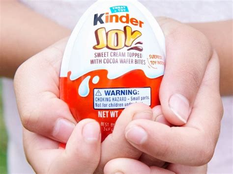 Por qué los huevitos Kinder son prohibidos en Estados Unidos