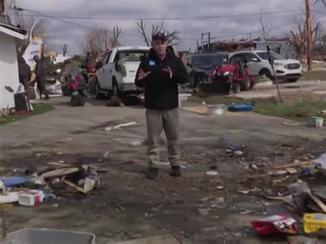 Weather Channel Meteorologist Mike Seidel on Storm Damage in Lakeview, Ohio