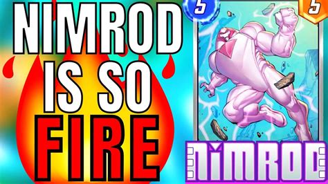 MOST FUN I VE HAD With New NIMROD Meta Deck Marvel Snap YouTube